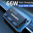 Lenovo 30000mAh Power Bank Built in Cable Mini PowerBank External Battery Portable Charger For iPhone Samsung Xiaomi Power Banks