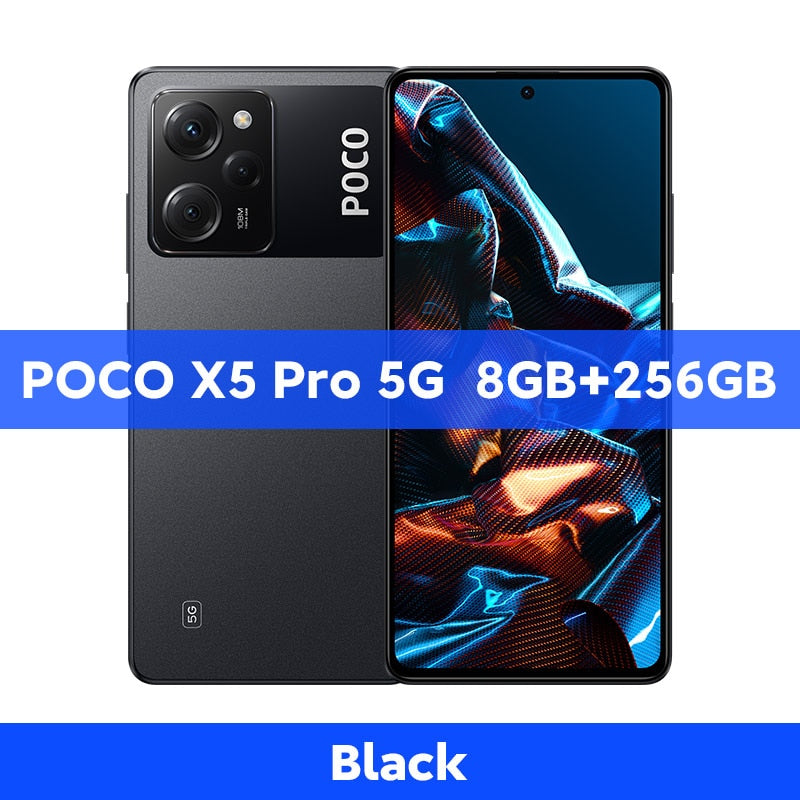 POCO X5 Pro 5G Global Version 128GB/256GB Snapdragon 778G 120Hz Flow AMOLED DotDisplay 108MP 67W NFC