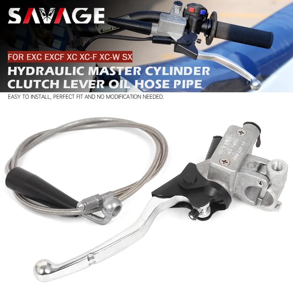 Hydraulic Clutch Master Cylinder For 250 300 400 450 EXC EXCF XC XC-F XC-W SX SXF XCF-W 500 530 SX-F EXC-F Clutch Oil Hose Pipe