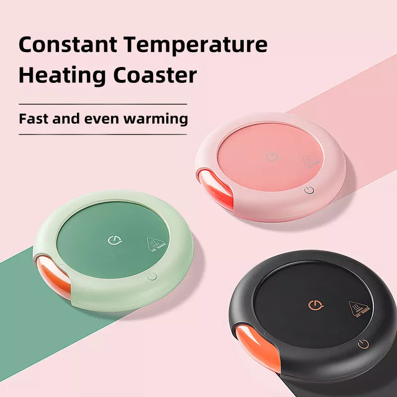 Mug Heater Coffee Cup Warmer Milk Tea Water Heating Pad Constant Temperature Coaster 3 Gear Warming Mat Home Office Gift 220V
