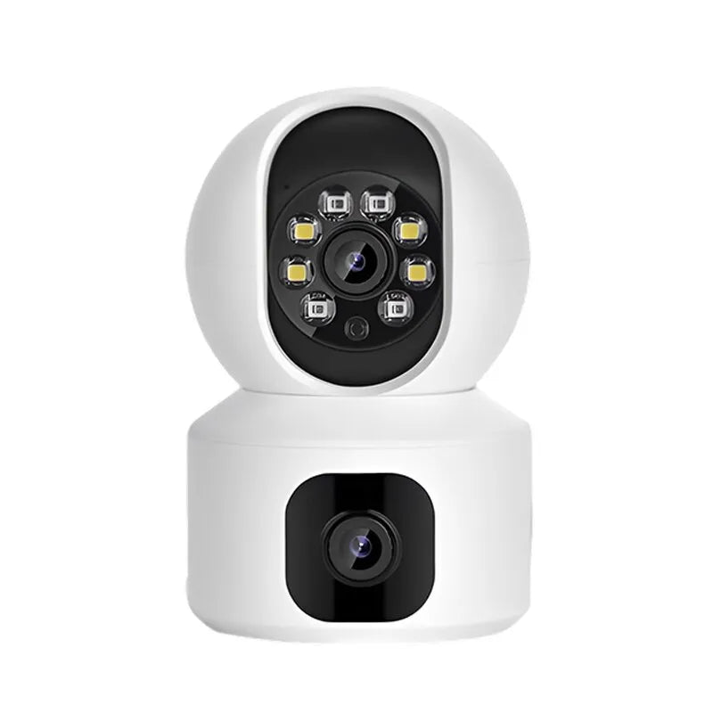 4MP Dual Screens WiFi Indoor Baby Monitor Camera with Two-Way Audio And Night Vision Security Camera