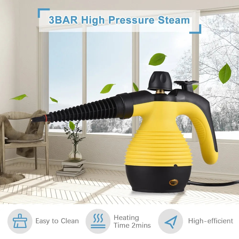 High Temperature Steam Cleaner Machine, Household Hand-held Portable Kitchen Range Hood Cleaning Machine Tools