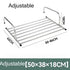 Balcony Telescopic Shoe Rack Coat Hanger Stainless Steel Drying Shoes Clothes Towel Bar Window Shoe Storage Shelf