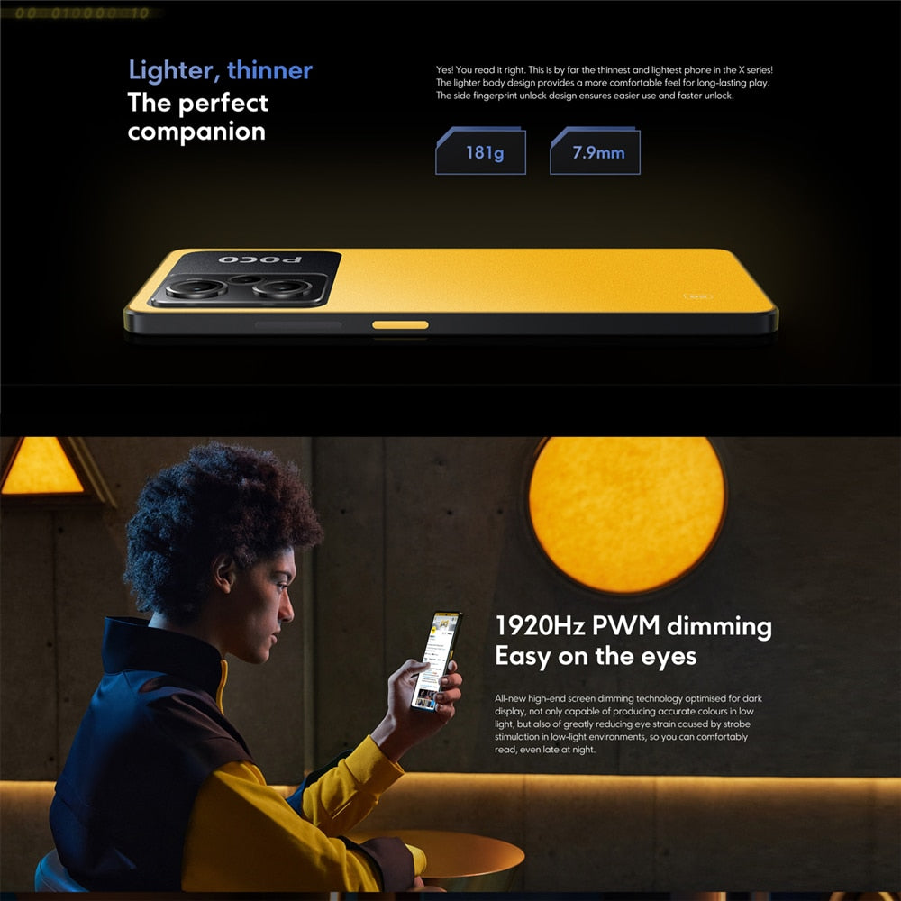 POCO X5 Pro 5G Global Version 8GB 128GB/256GB Snapdragon 778G 120Hz Flow AMOLED DotDisplay 108MP 67W NFC