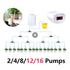 Automatic Timer Waterers Drip Irrigation Self-Watering Kits 2/4/8/12/16 Pumps Indoor Plant Watering Device Plant Garden Gadgets