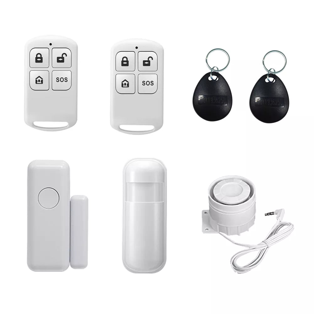PG103 PG106 PG107 Accessories Door and Window Sensor RFID PIR Infrared Sensor Remote Control for Connecting Home Alarm System