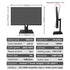 MUCAI 24 Inch Monitor 2K 165Hz LCD Display 144Hz PC IPS QHD Desktop Gamer Computer Screen Flat HDMI-compatible/DP/2560*1440