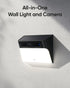 eufy Security Solar Wall Light Cam S120 Solar Security Camera Wireless Outdoor Camera 2K Camera Forever Power