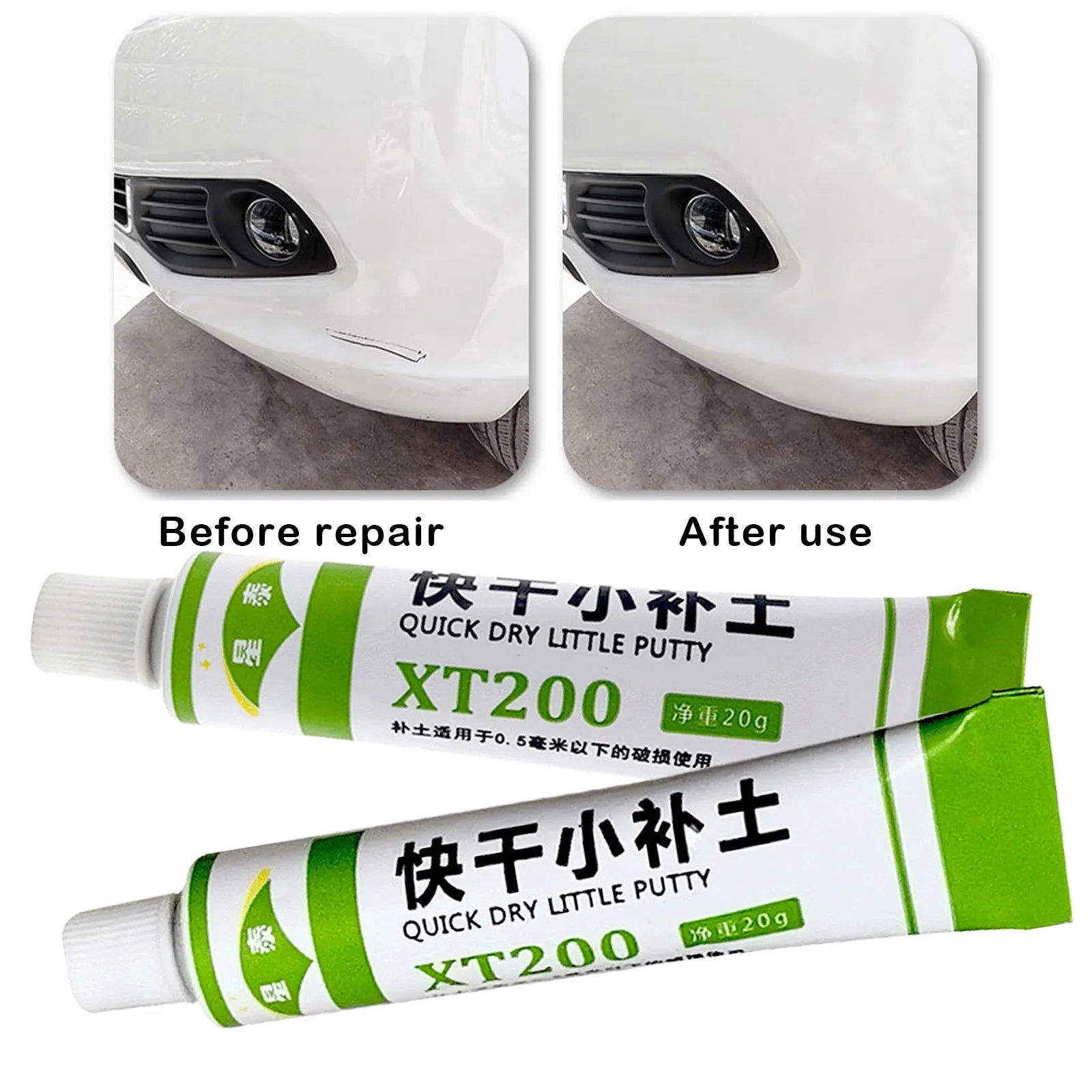 20ML Car Body Putty Quick Dry Good Effect Professional Car Scratch Repair Filler Car Wash Accessories