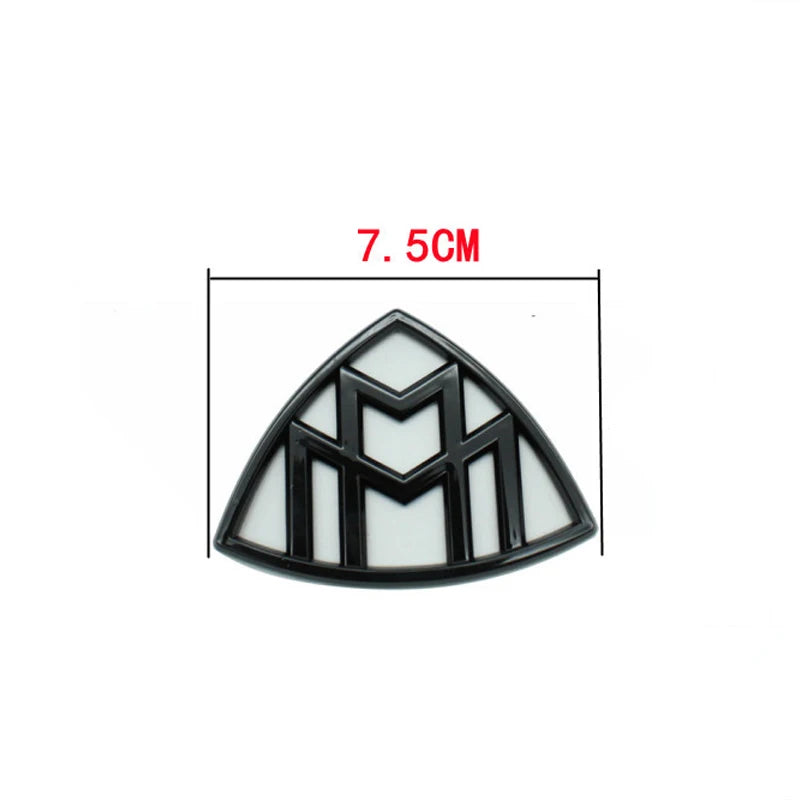 1 Pair Car ABS Side Fender Window Logo Emblem Badge Sticker For Maybach GLS S S480 S650 S680 GLS600 W212 W213 W222 W223 W240