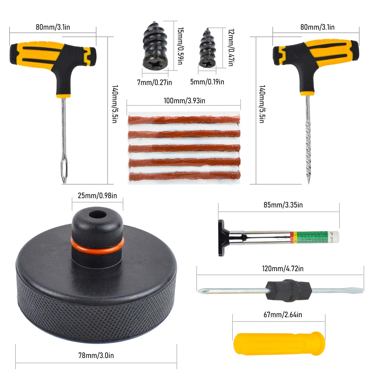 4Pcs Rubber Lifting Jack Pad Adapter Tool Chassis Tire Repair Tool Kit Puncture Plug Set For Tesla Model 3 S X Y Car Accessories