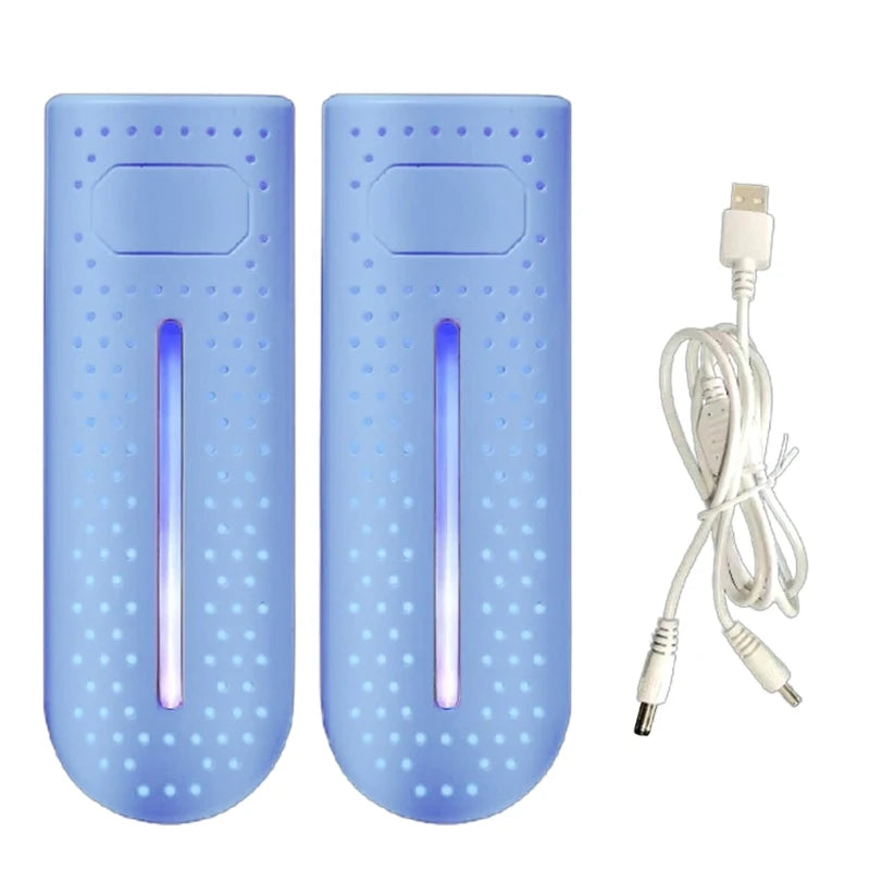 USB Shoe Dryer Boot Deodorizer and Moisture Absorber Quick Drying Solution with UV Light Shoes Dryer P15F