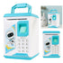 Fingerprint Piggy Bank Cash Coins Electronic Saving Bank Atm Automatic Deposit For Kids Password Money Box Christmas Gift Toy