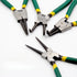 4PCS Circlip Pliers Set Multi Snap Ring Pliers Retaining Crimping Pincers Spring Installation And Removal Hand Tool Alicates