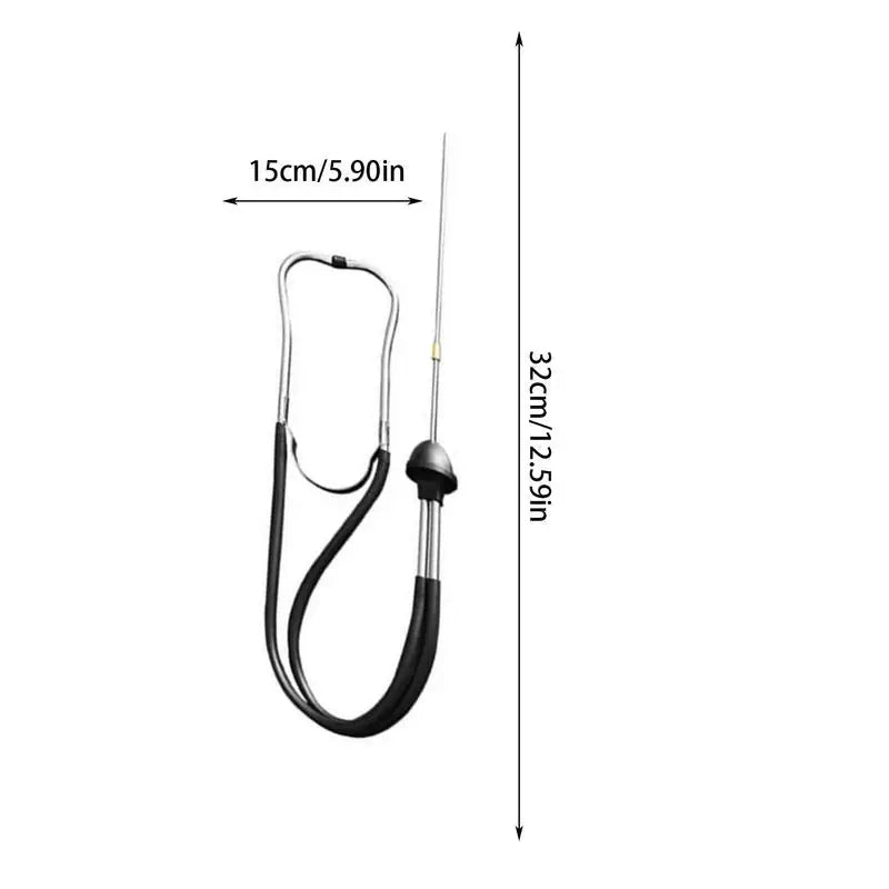 New Mechanics Car Cylinder Stethoscope Engine Block Diagnostic Automotive Hearing Tools Durable Engine Detector Free Ship