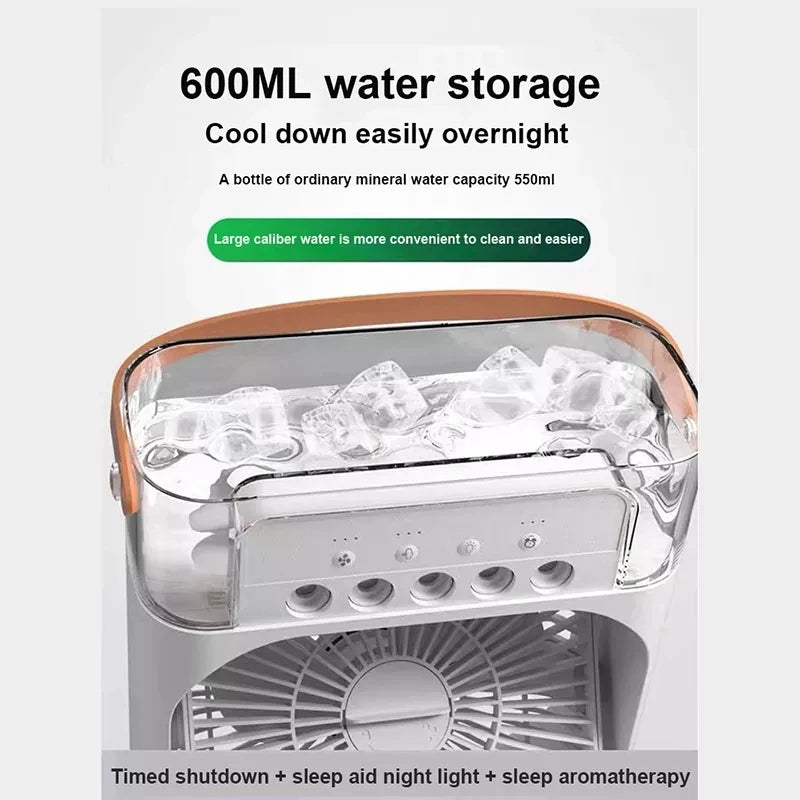Air Conditioner Mi Fan Portable Desktop Camping Mini Mobile Desk Fan Usb Cooling Appliance Rechargeable Household fan humidifier