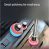 3Pcs Rotary Extension Shaft Set with 3Pcs RO backing plate M14 Thread for Angle Grinder Rotary Polisher Car Detail Polishing