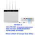 YLMOHO 4G VoLTE Wifi Router Wireless Voice Call Router Mobile Hotspot Broadband Telephone Modem With Sim Slot RJ11 4 LAN Port