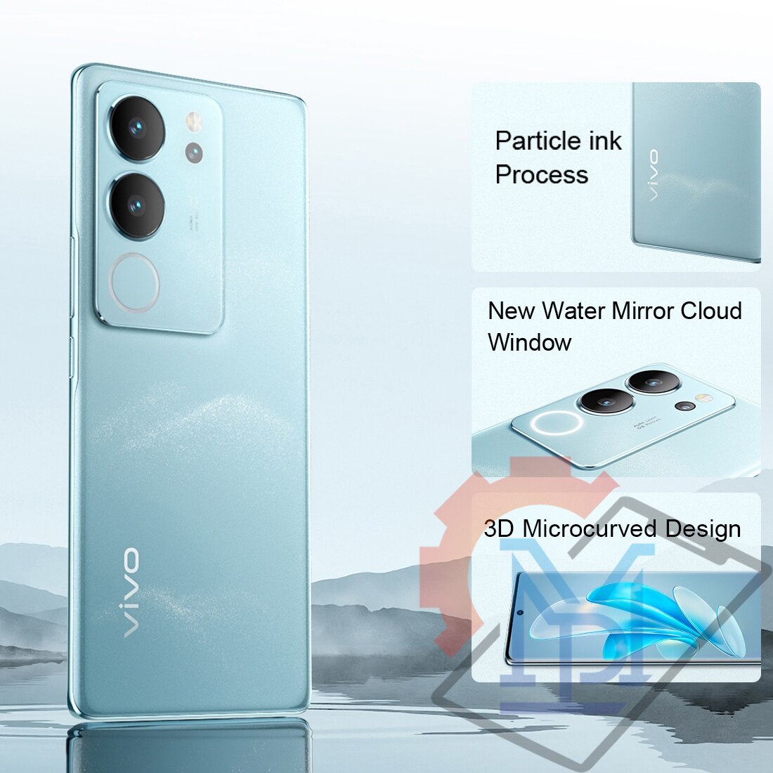 New Original Vivo S17 Pro 5G Mobile Phone 6.78" AMOLED 120Hz Dimensity 8200 Octa Core Android 13 Camera 50MP NFC Smartphone