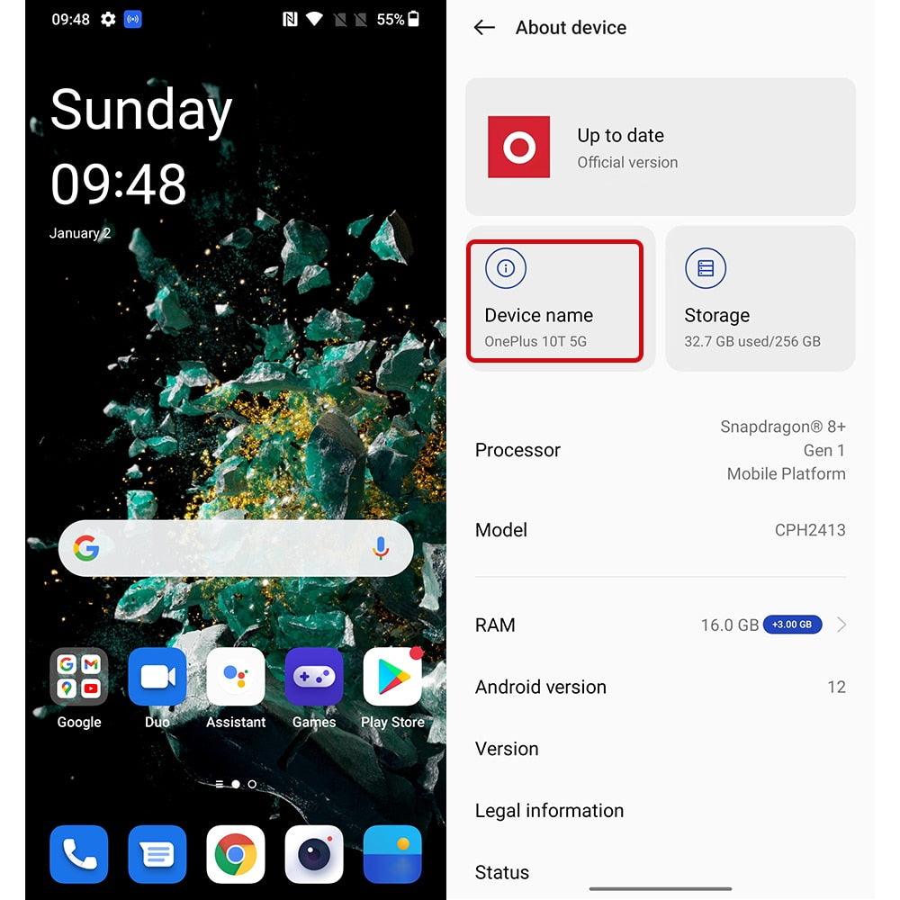 OnePlus Ace Pro 5G 10T 10 T Global Rom 150W SUPERVOOC Charge 4800mAh 6.7 AMOLED 50MP Camera