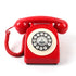Wholesale Wedding beige Recorder Audio Guestbook Antique Telephones with Recording Function Retro Keypad Phone