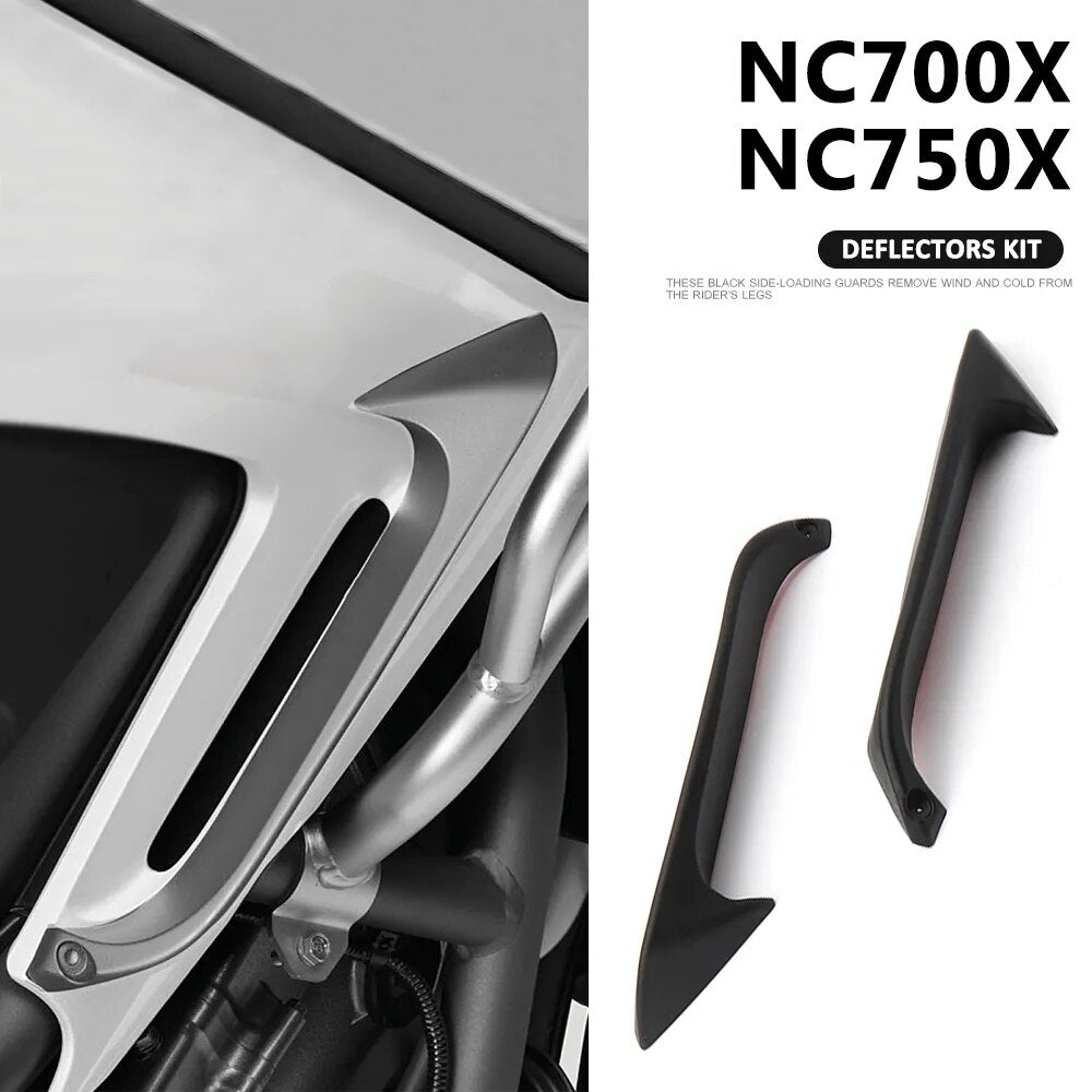 New Motorcycle Accessories Upper Air Deflectors Kit Wind Deflector For HONDA NC 700X NC700X NC 750 X NC750X 2012 2013 2014 2015