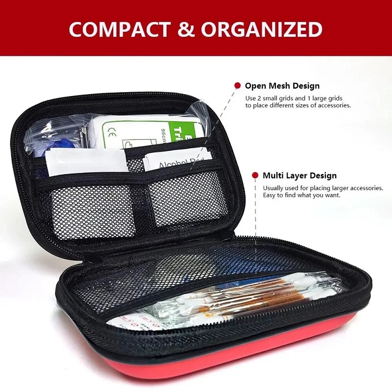 Tactical First Aid Kit In The Car Military Acessories Survival Kits Camping Equipments Medical Bag Self-defense