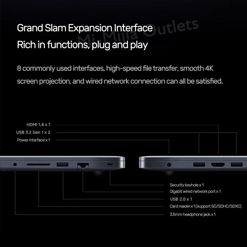 2023 Xiaomi RedmiBook 15E Laptop i7-11390H Intel Iris Xe 16G RAM 512G/1TB SSD Mi Notebook 15.6Inch FHD DC Screen Computer PC