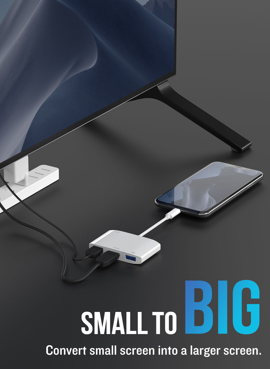 Lemorele Lightning TO USB OTG Converter Adapter for iPhone Mouse Keyboard Charging U Disk Camera CardReader Data Converter Iphon