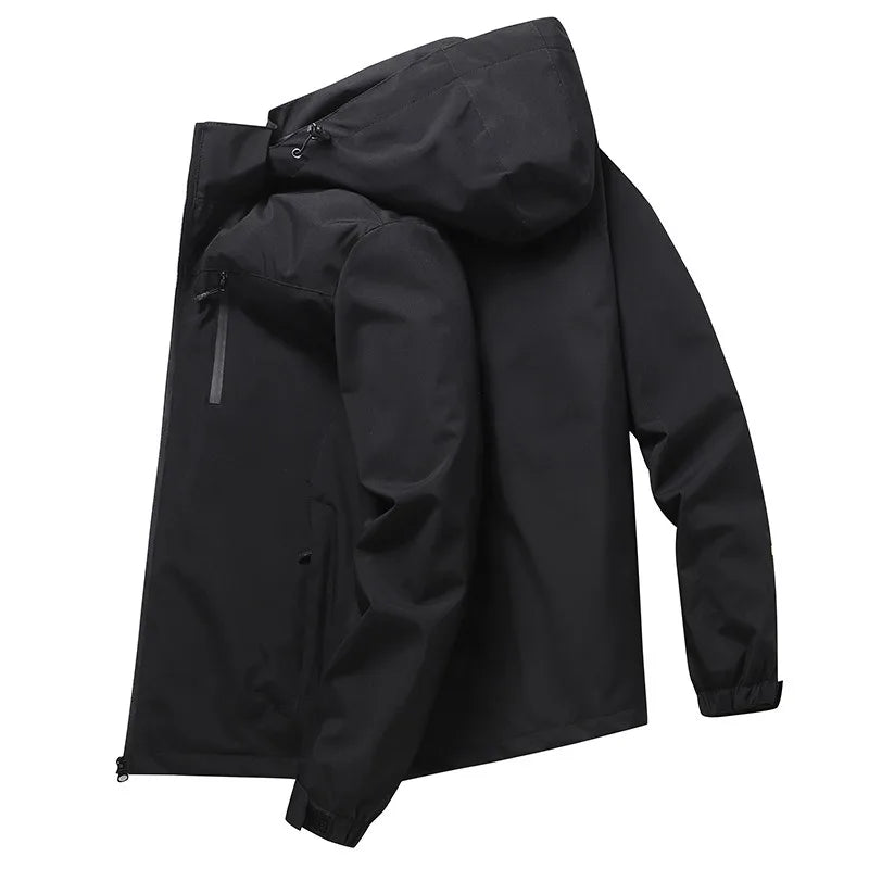 Outdoor Charge Coat 2023 New Men Windproof Breathable Mounted Motorcycle Riding Shirt Women Lightweight Hooded Windproof