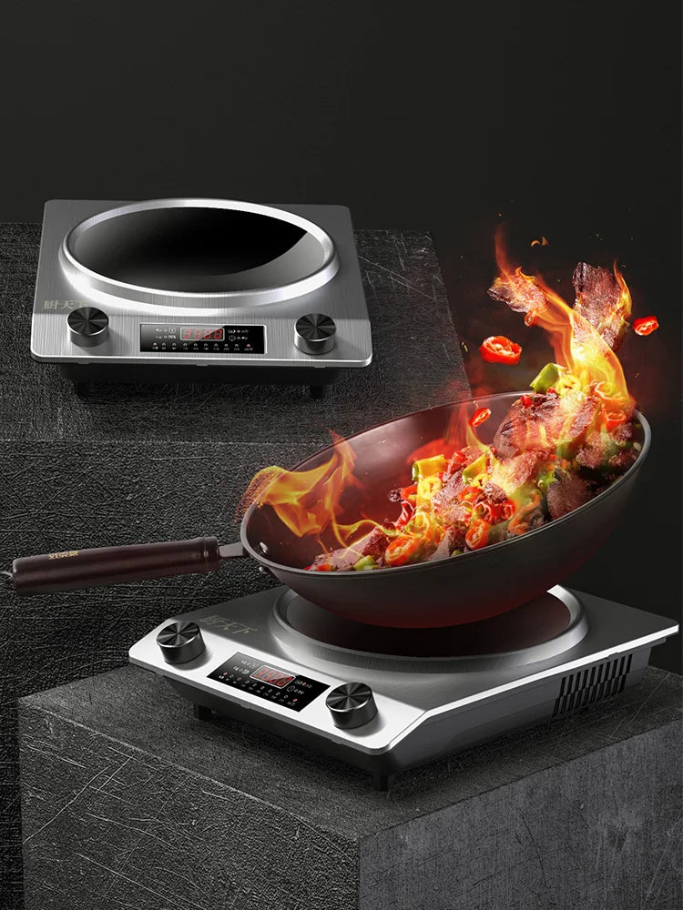 Kitchen World Household 3500w Concave High Power Induction Cooker Hotpot