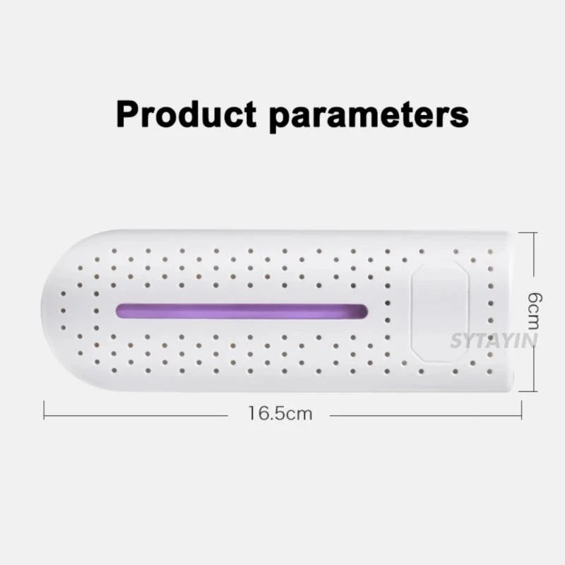 Portable UV Shoes Dryer Machine Deodorizer Dehumidify Device Foot Warmer Heater for Sneaker Shoes Heating Dryers Home Appliances