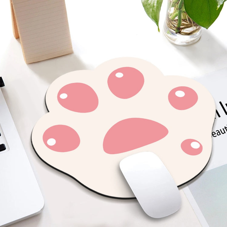 Cute Cat Paw Mouse Pad Desktop Desk Mat Comfortable Gaming Wrist Rest Support Korean Stationery Deskpad Office Supplies