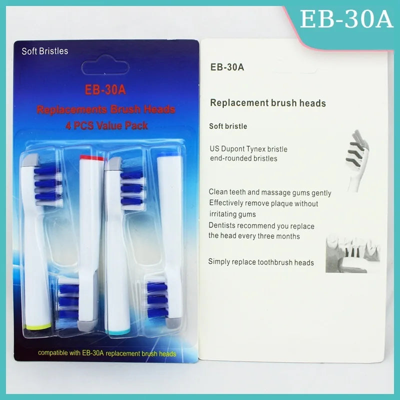 12 PCS Replacement Heads For Oral B Advance Power/Pro Health/Triumph/3D Excel/Vitality Precision Clean Electric Toothbrush