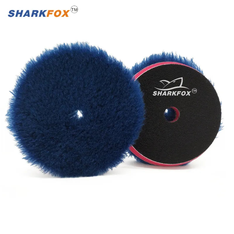 3/5/6Inch Wool Polishing Disc Heavy Cutting Polishing Buffing Pads Car Paint Care Tools Polisher Pads Accessories