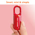 Mini Fingerprint Locks Padlock Smart Biometric Electronic Lock USB Charge Keyless for Gym School Locker Travel Case Backpack
