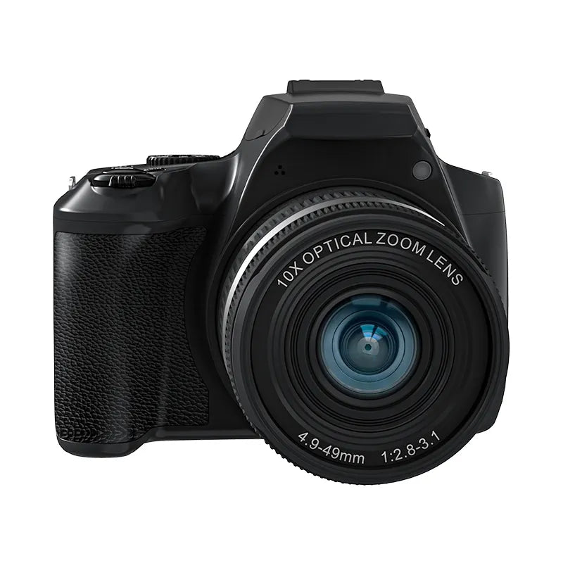 64MP Digital Camera DSLR For Photography 10X Optical Zoom Camcorder 4K Video Vlog Scalable SLR Camera Youtube Livestream Webcam