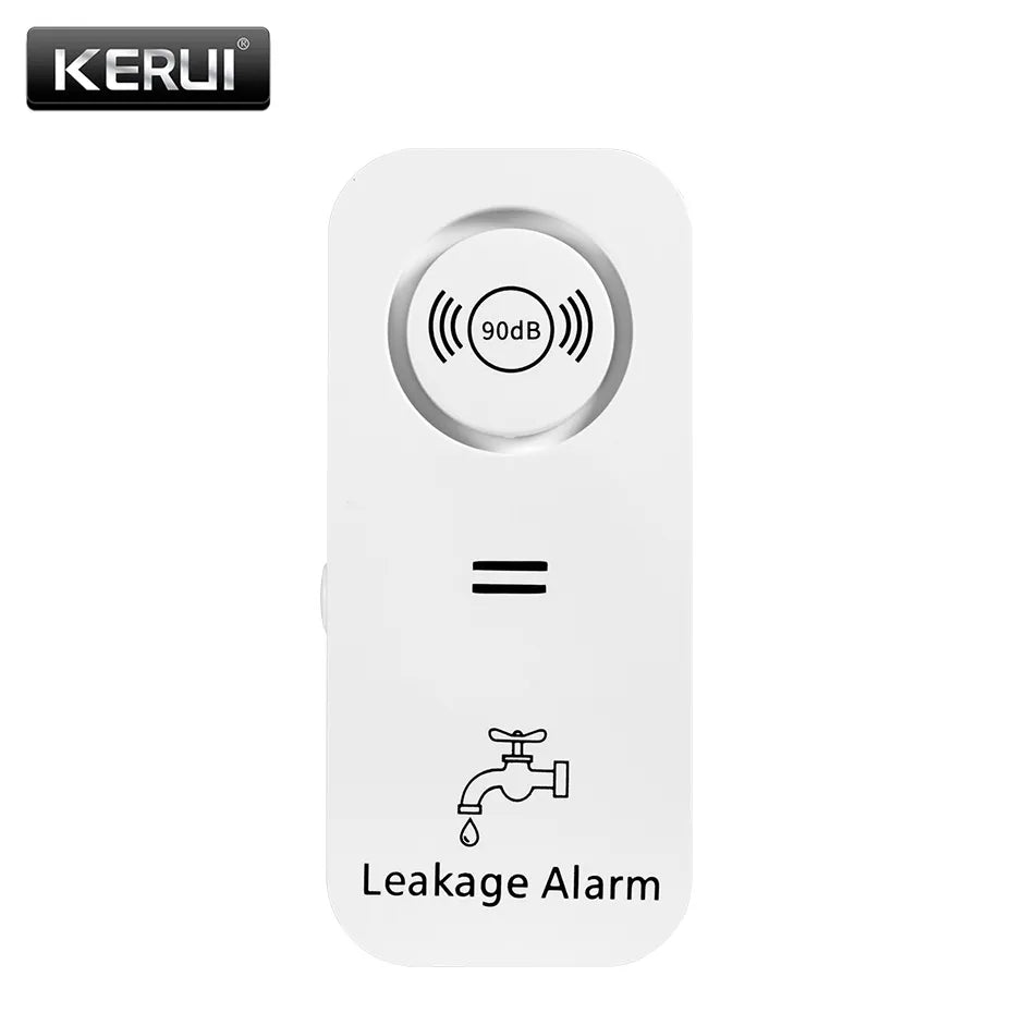 KERUI Wireless Water Sensor 90db Alarm Water Leakage Detector Leak Alert Monitoring Leak and Drip Alarm For Home