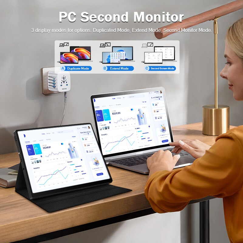 ZEUSLAP Z10P 10.5inch 420nits Portable Mini Display Monitor for Raspberry Pi PC Laptop Graphic Card Car Navigation Sub Screen