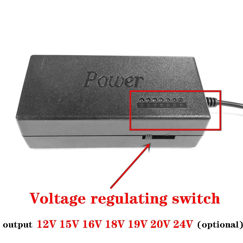 96W Universal AC Laptop Power Adapter 12V 15V 16V 18V 19V 4.5A 20V 24V Charger For Dell Toshiba Hp Asus Acer Sony Lenovo