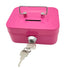 Money Safe Box Small Safes Deposited Key Box Steel Stash Box for Money Safe Locker Security Metal Cash Box
