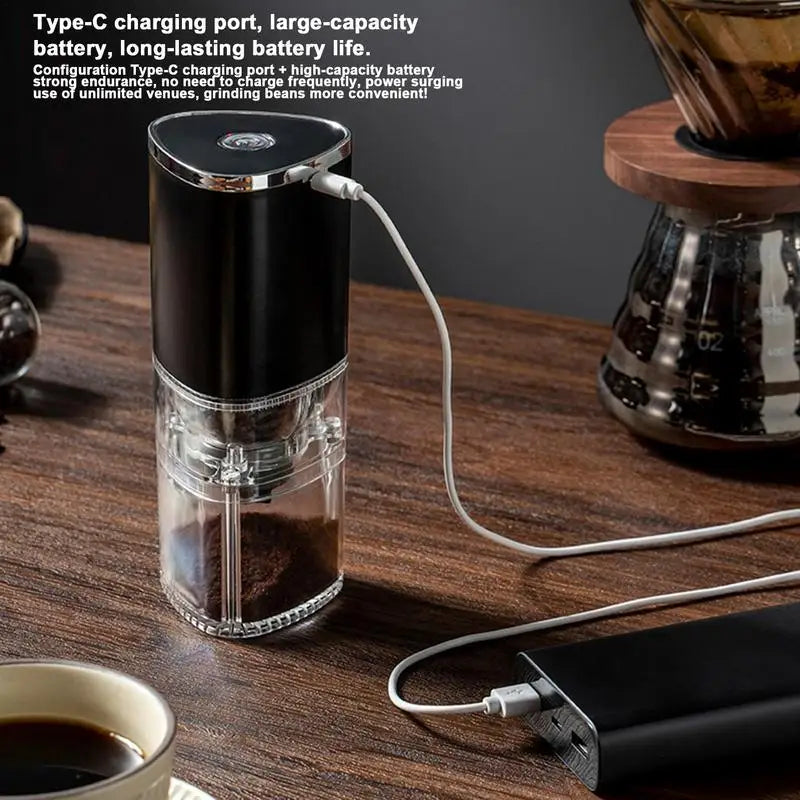 Coffee Grinder Adjustable Professional Ceramic Grinding Core Coffee Beans Mill Grinder Portable Electric Coffee Grinder