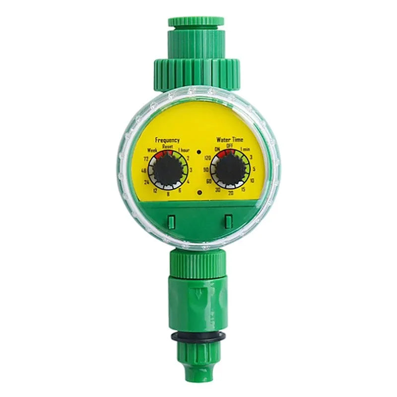 Green Outdoor Plastic Garden Electronic Automatic Watering Hose Irrigation Timer Faucet Water Hose