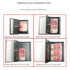 Book safe with lock password box storage password box home key money box can put coins in and can deposit and withdraw money box
