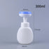 300ml Flower Foam Hand Sanitizer Bottle Mousse Foam Mousse Press Pump Head Children's Hand Sanitizer Foam Bottle Washing Tool