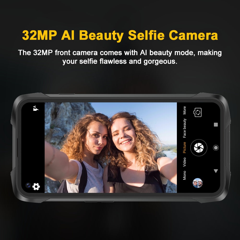 New Cubot KingKong 7 Rugged Smartphone IP68 & IP69K Waterproof 5000mAh 6.36" FHD+ 64MP AI Triple Camera 8GB+128GB NFC Android 11