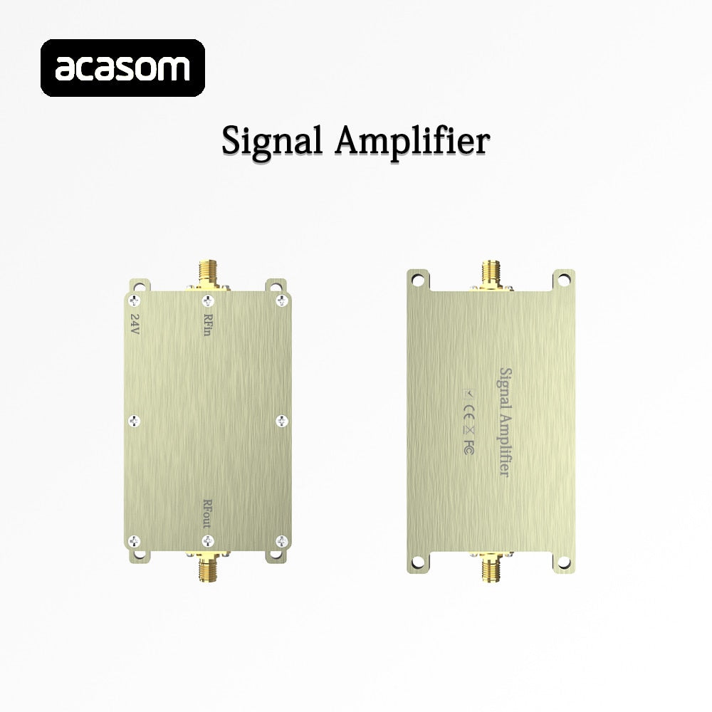 5.8GHz 40W RF High Power Amplifiers wireless Signal Extender Sweep Signal Source For Drone WiFi6