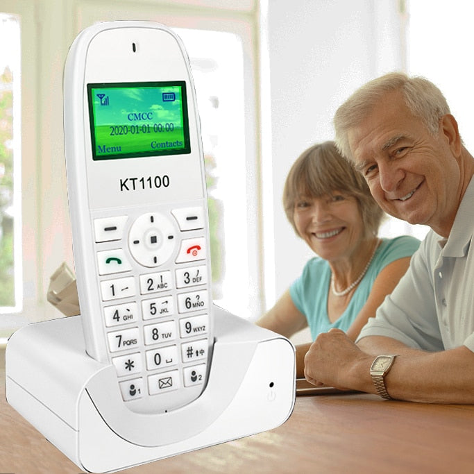 Cordless Phone GSM SIM Card Fixed mobile for old people home cell phone Landline handfree Wireless Telephone office house Brazil