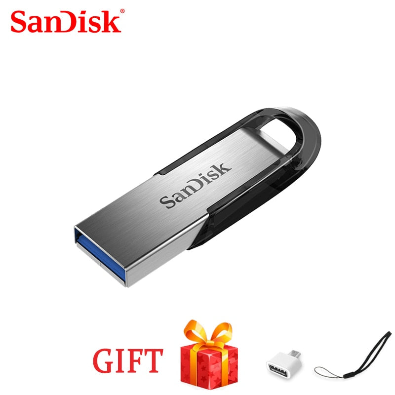Sandisk USB 3.0 pendrive Original CZ73 Ultra Flair 32GB PEN DRIVE 64GB 16GB 128GB 256G  usb flash drive memory stick