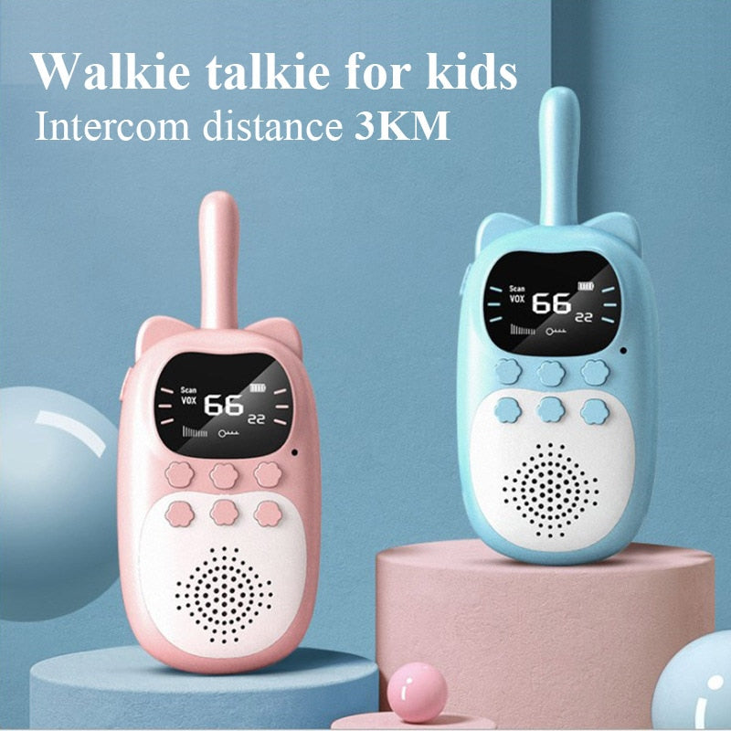 Children's Walkie-Talkie Parent-Child Interactive Toys Boys And Girls Mini Wireless Phone, Walkie talkie For KIDS,Baby Gift